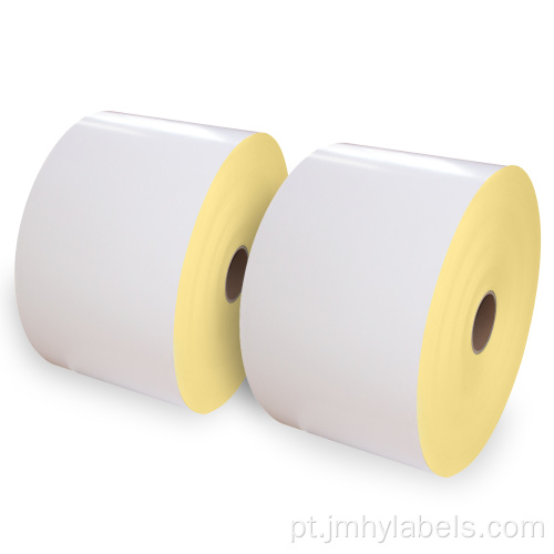 Material semi -brilho Auto -adesivo Printing Jumbo Rolls
